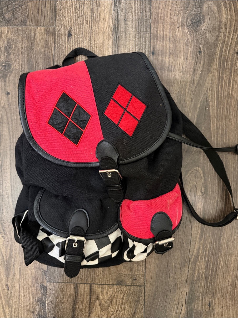 DC HARLEY QUINN JOKER CANVAS BACKPACK